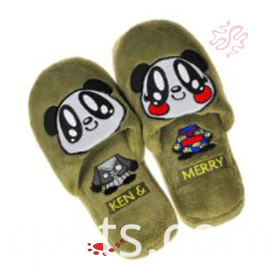 zapatilla panda de dibujos animados cartoon panda slipper
